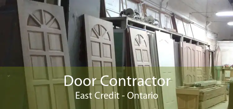 Door Contractor East Credit - Ontario