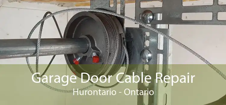 Garage Door Cable Repair Hurontario - Ontario