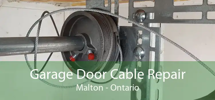 Garage Door Cable Repair Malton - Ontario