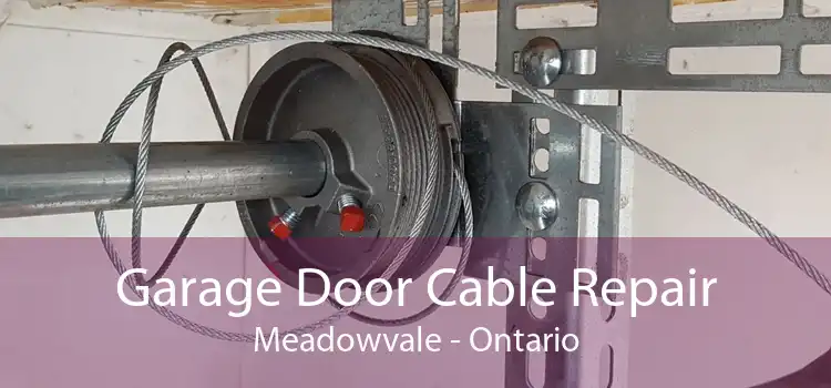 Garage Door Cable Repair Meadowvale - Ontario