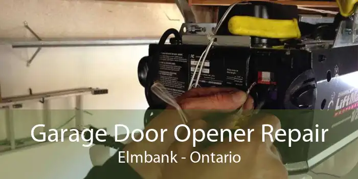 Garage Door Opener Repair Elmbank - Ontario