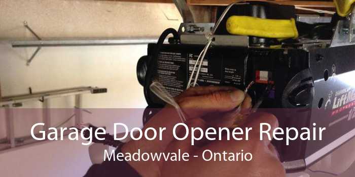 Garage Door Opener Repair Meadowvale - Ontario