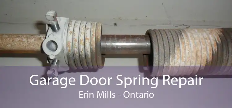 Garage Door Spring Repair Erin Mills - Ontario