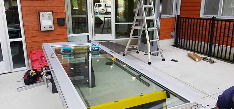 storefront door glass replacement Malton